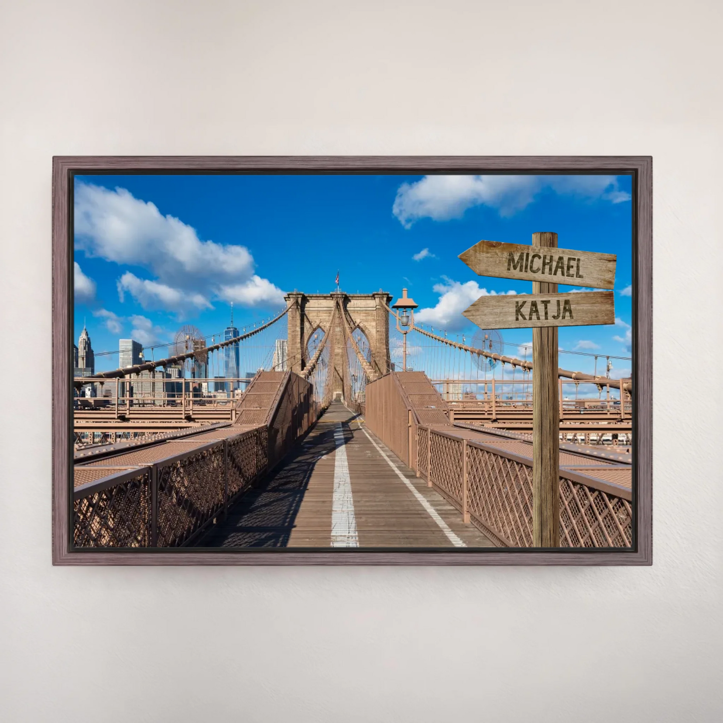 Personalized canvas "Big City"