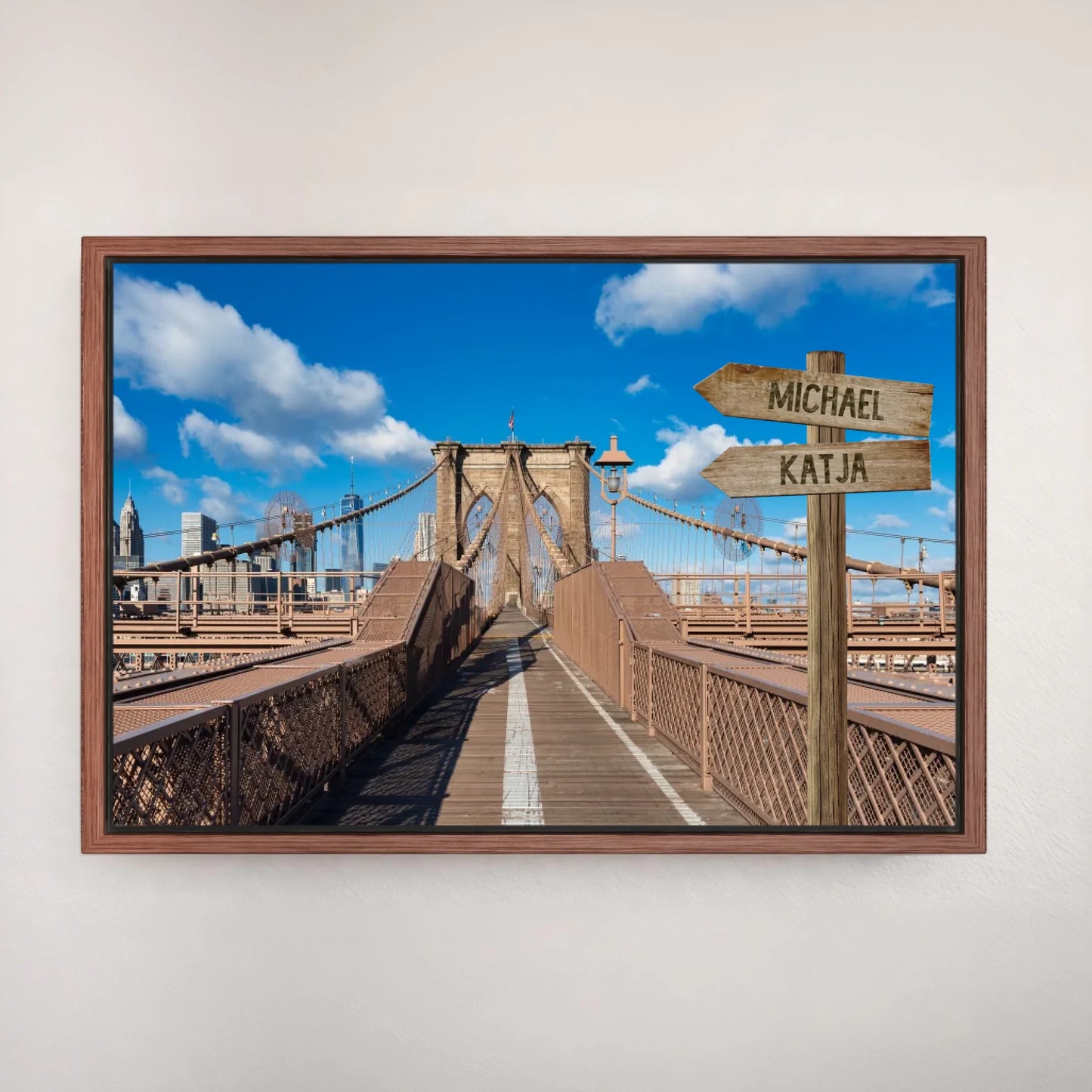 Personalized canvas "Big City"