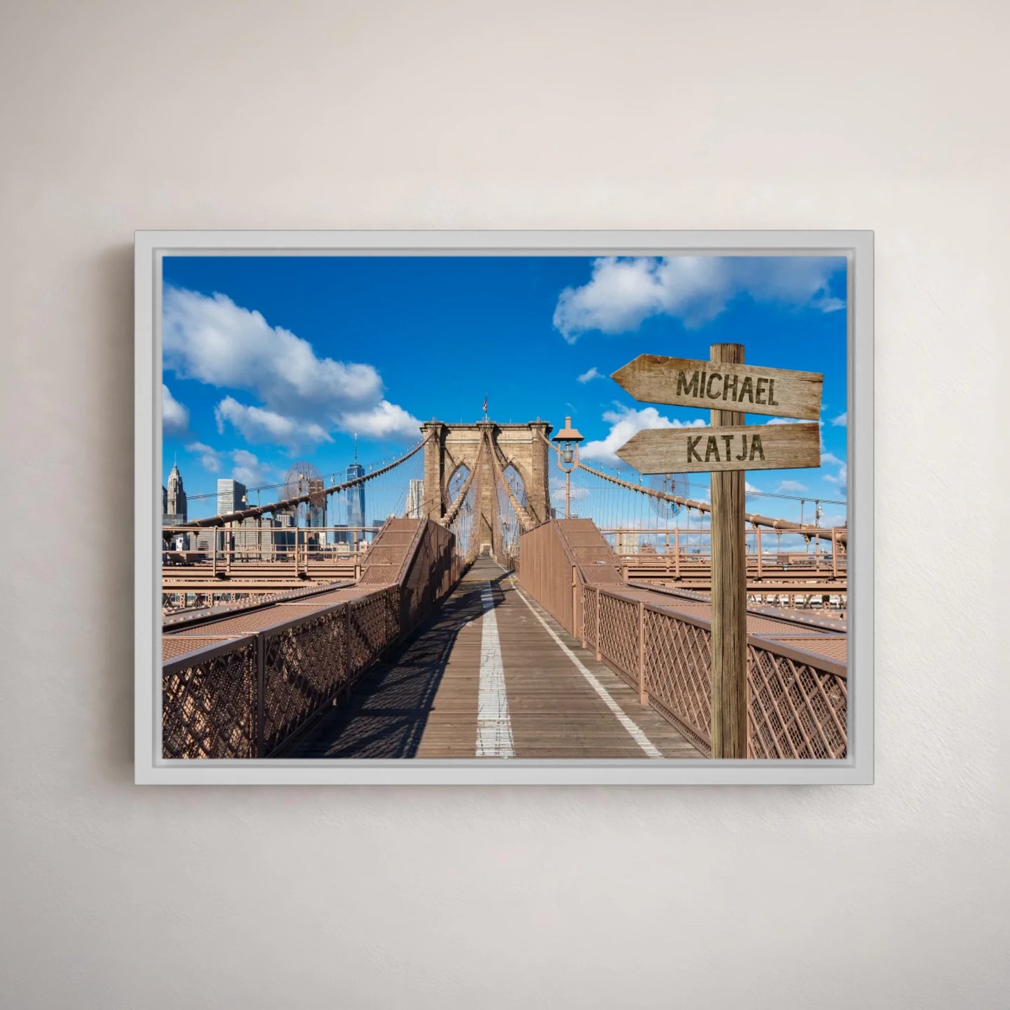 Personalized canvas "Big City"