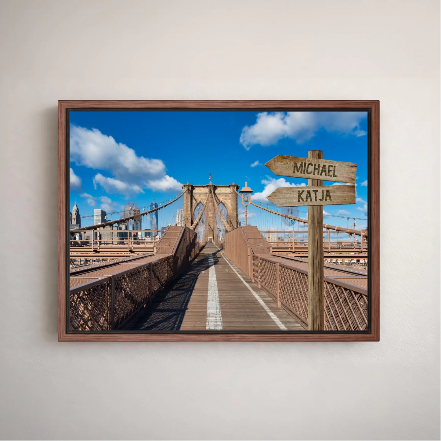 Personalized canvas "Big City"