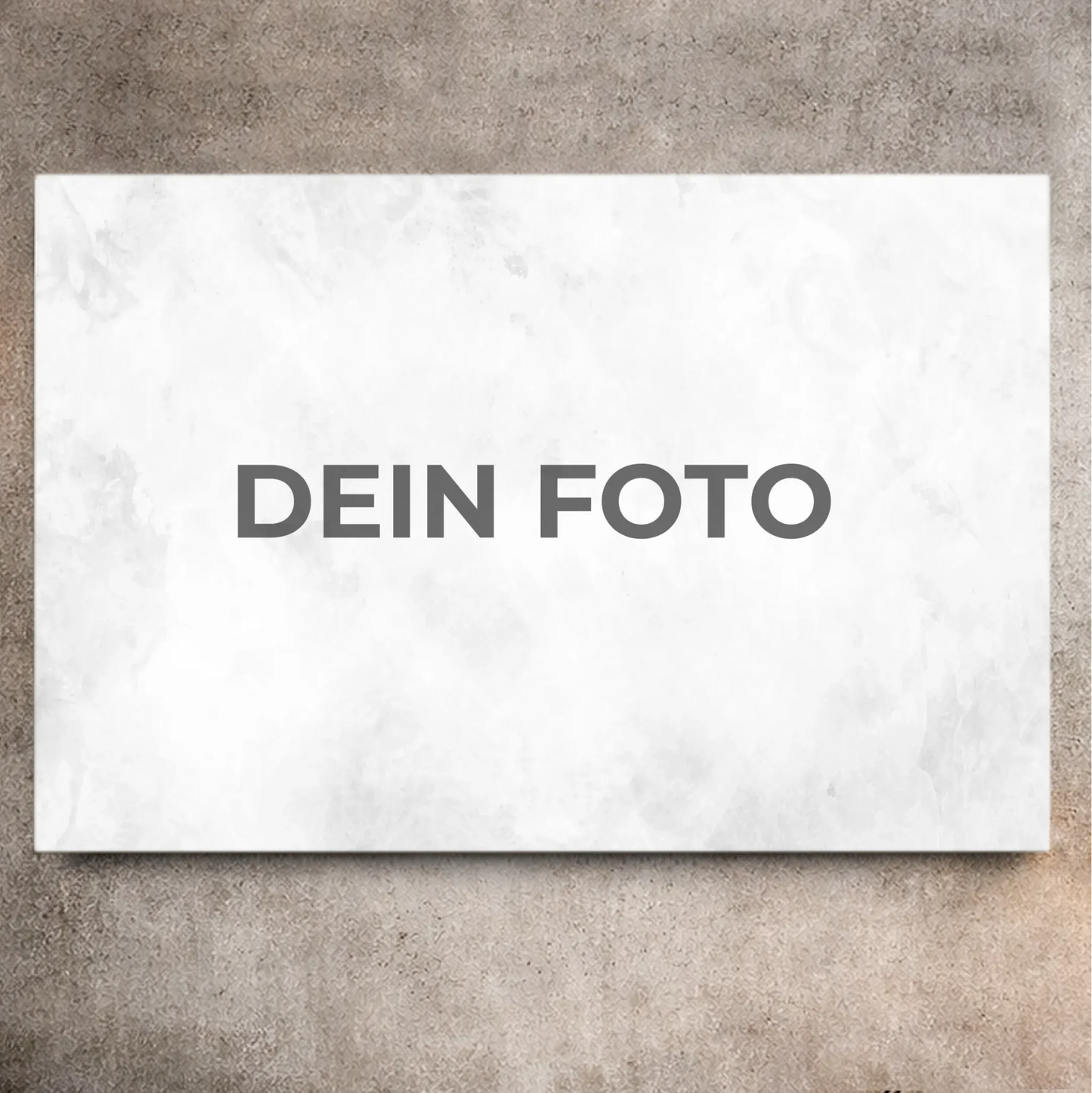 Hochwertiges Leinwandbild mit personalisiertem Foto, querformat, ideal für individuelle Wanddekorationen
