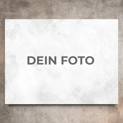 Hochwertiges Leinwandbild mit personalisiertem Foto, querformat, ideal für individuelle Wanddekorationen