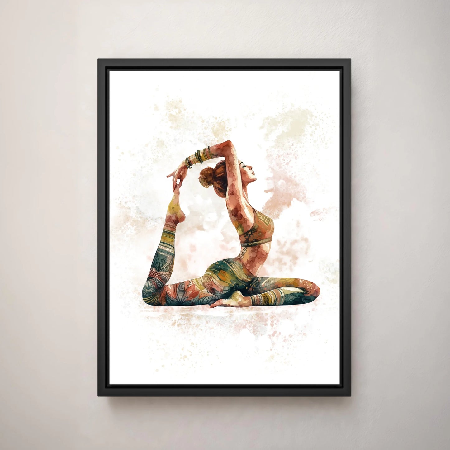 Deine Leinwand - Yoga Splash