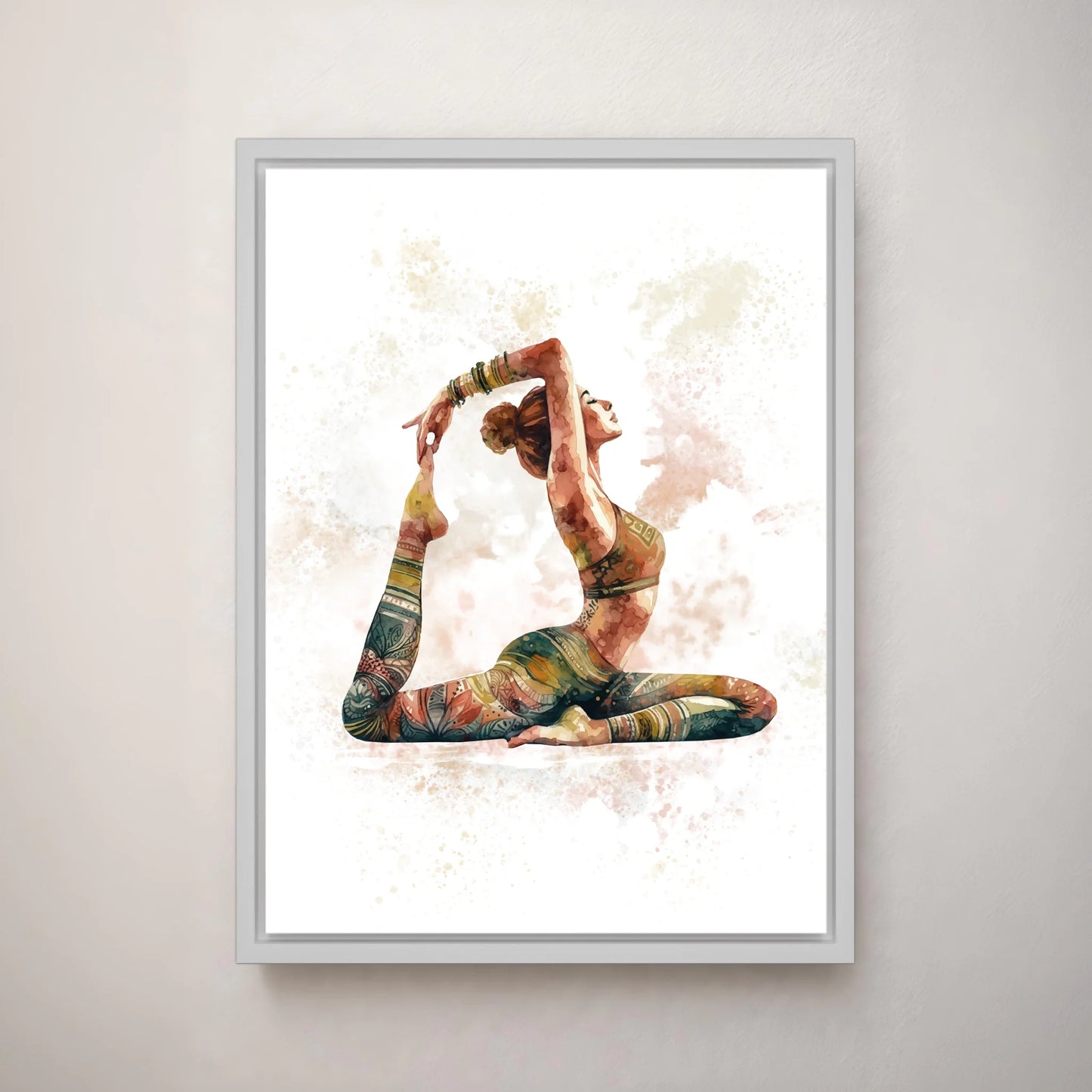 Deine Leinwand - Yoga Splash