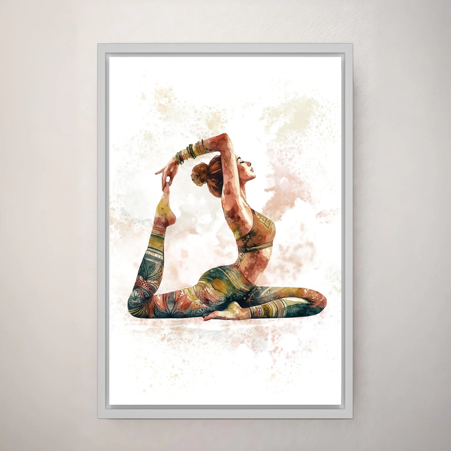 Deine Leinwand - Yoga Splash