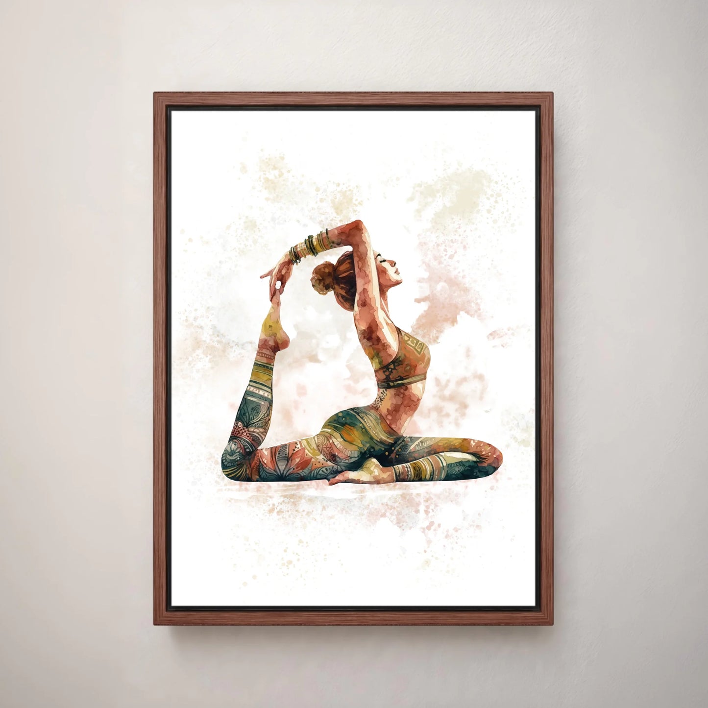 Deine Leinwand - Yoga Splash