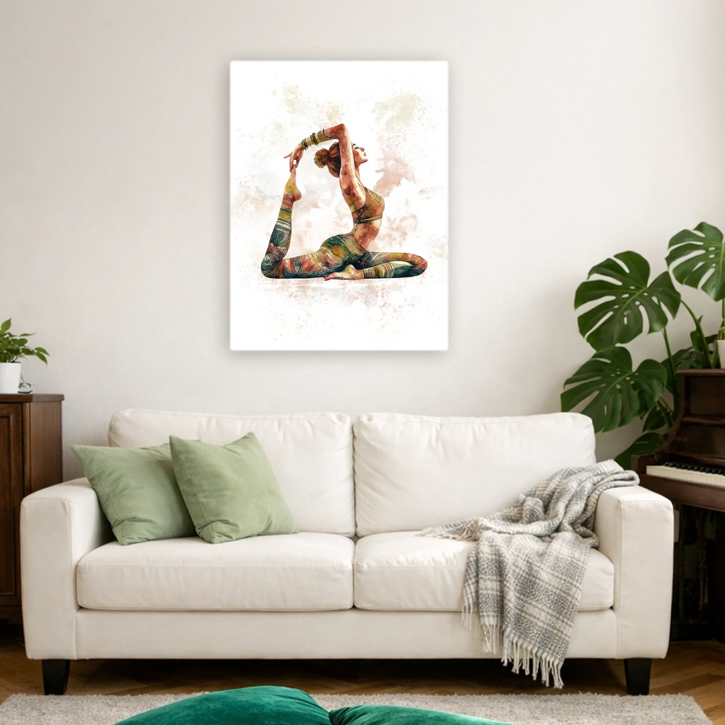 Yoga Leinwand Canvas