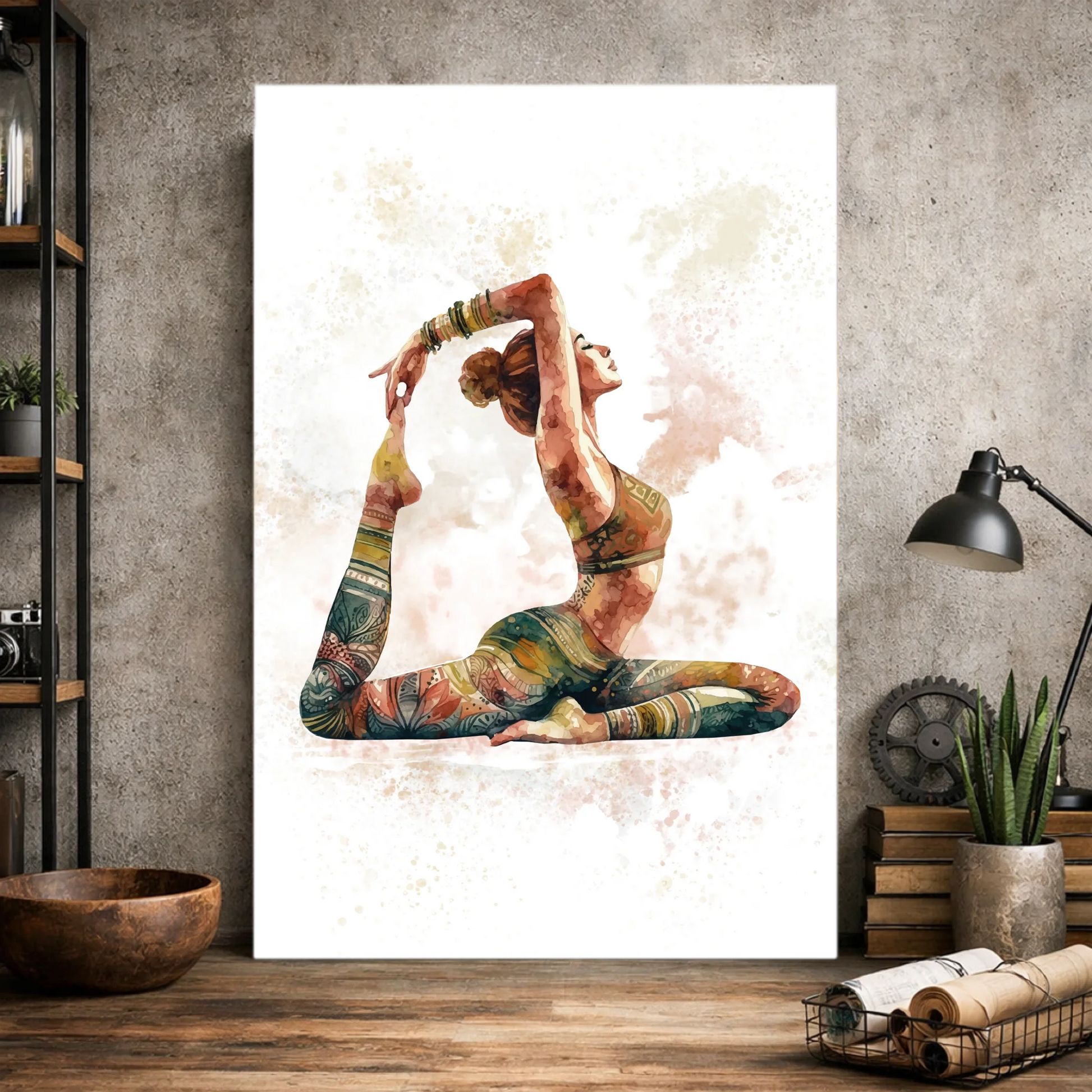 Yoga Leinwand Canvas