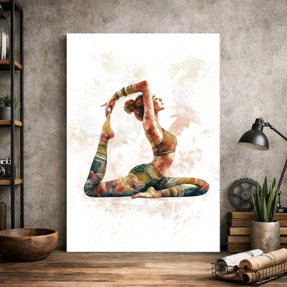 Yoga Leinwand Canvas