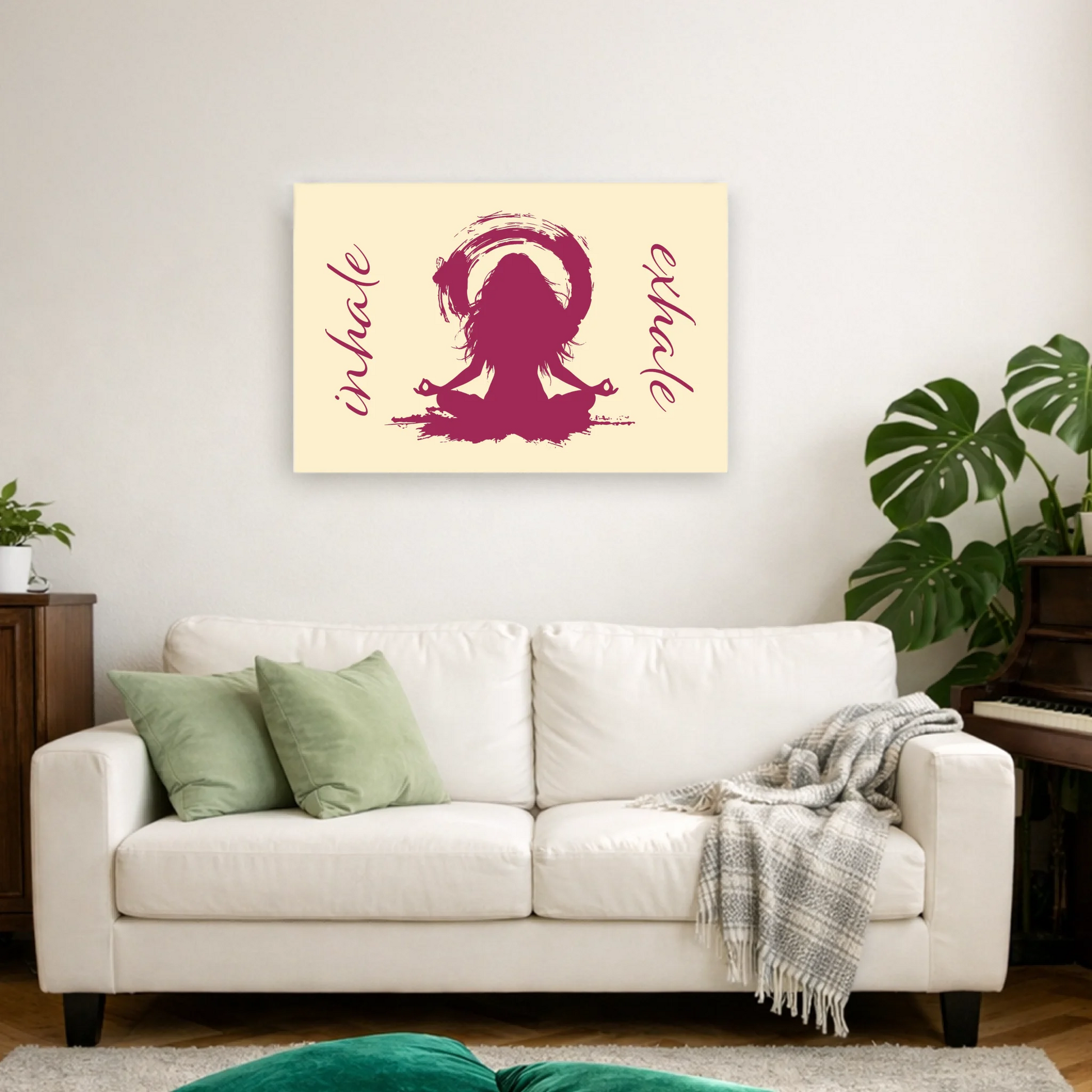 Yoga Leinwand Canvas