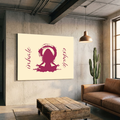 Yoga Leinwand Canvas