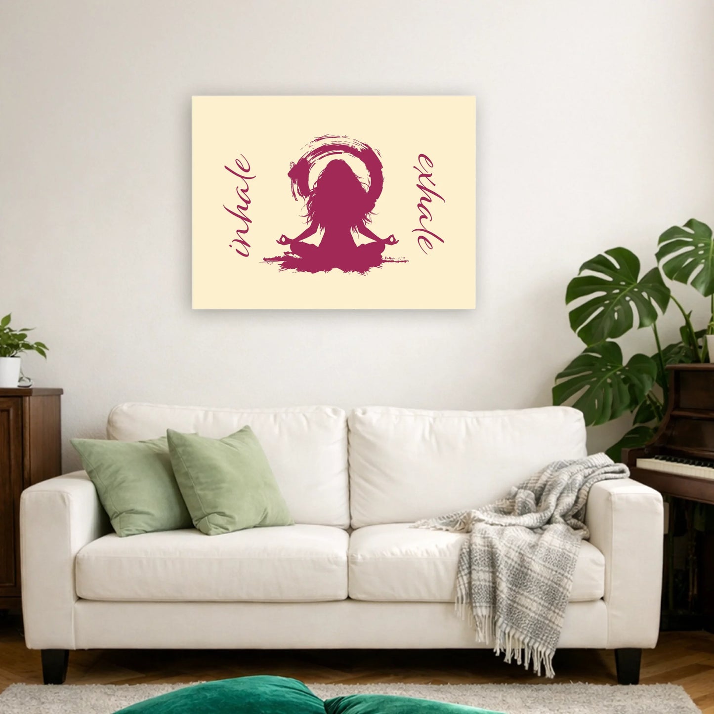 Yoga Leinwand Canvas