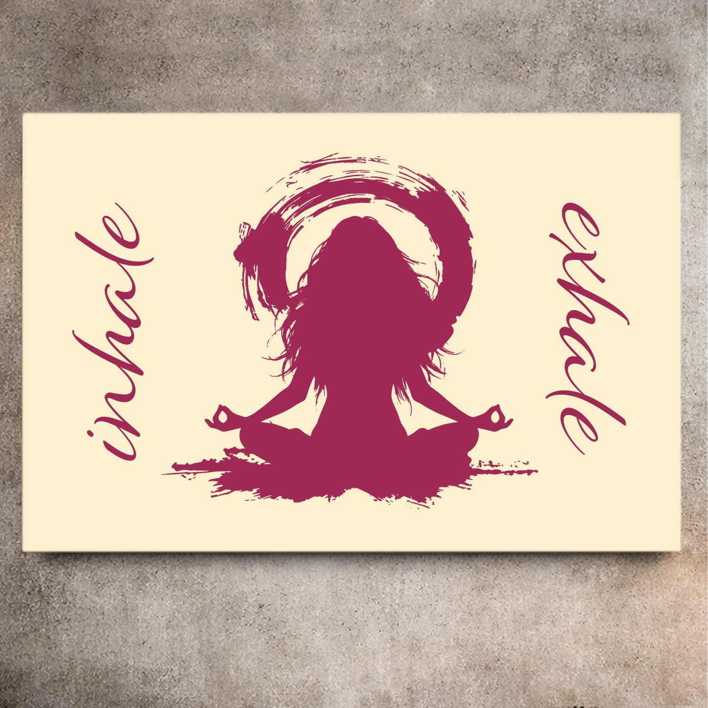 Yoga Leinwand Canvas