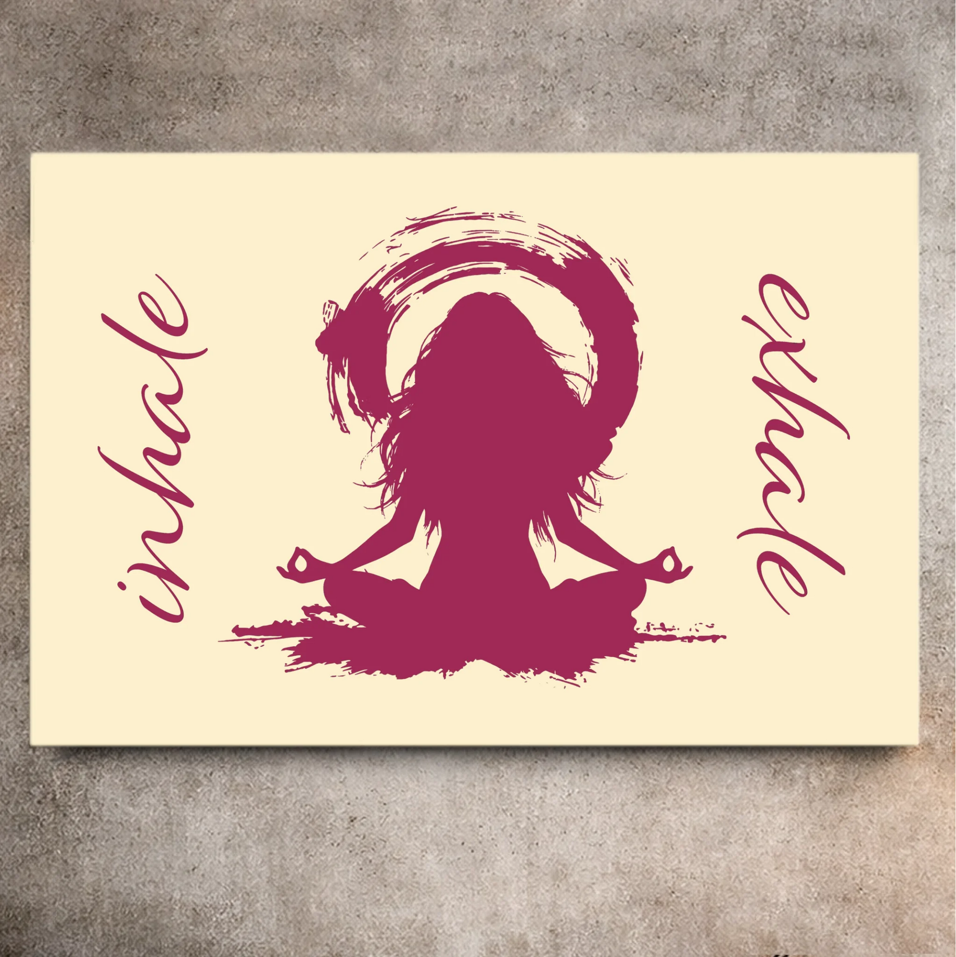 Yoga Leinwand Canvas