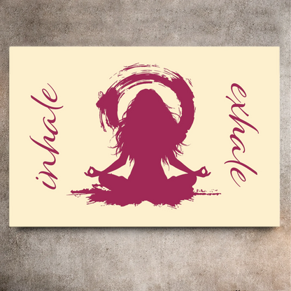 Yoga Leinwand Canvas