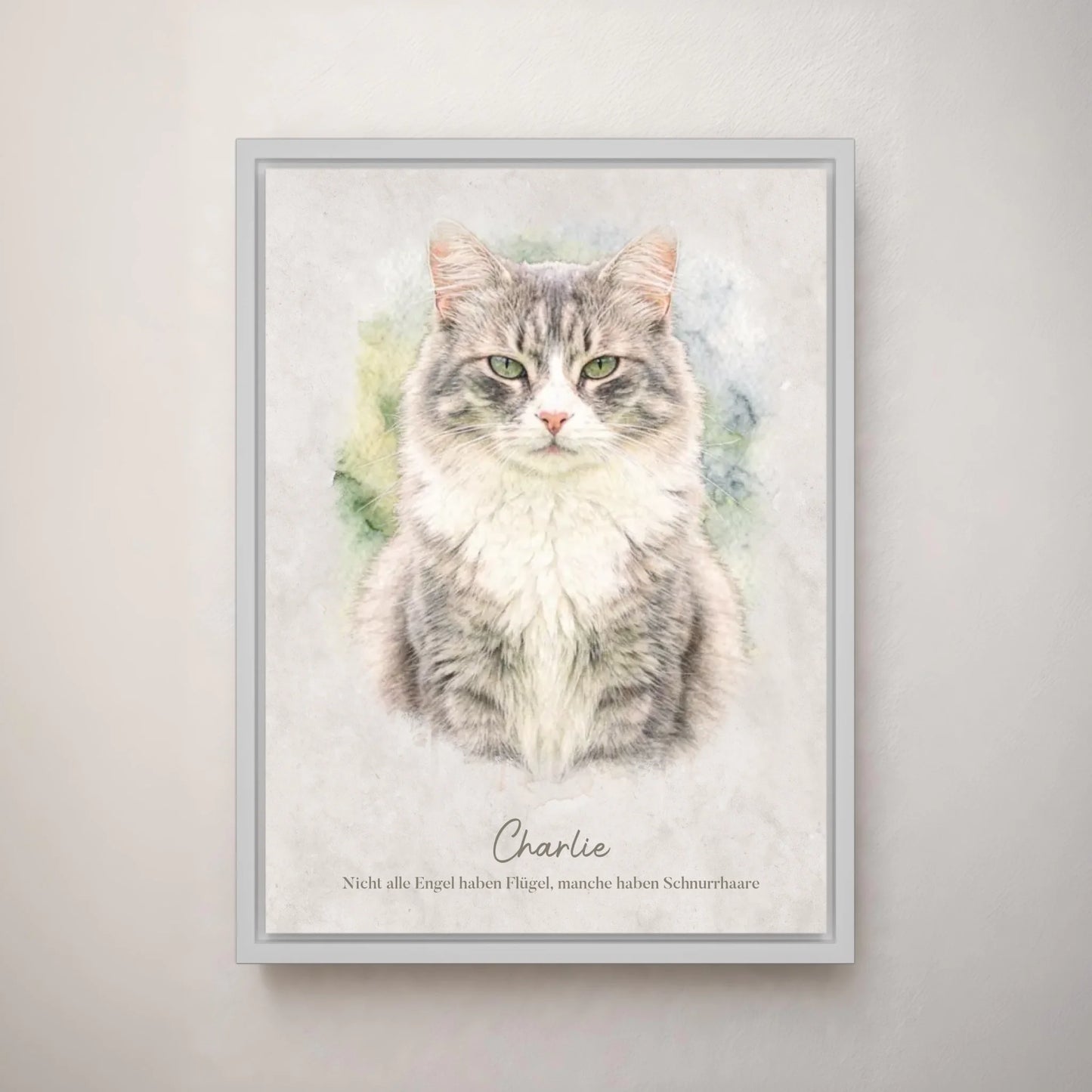 Personalized canvas - Your cat as a work of art