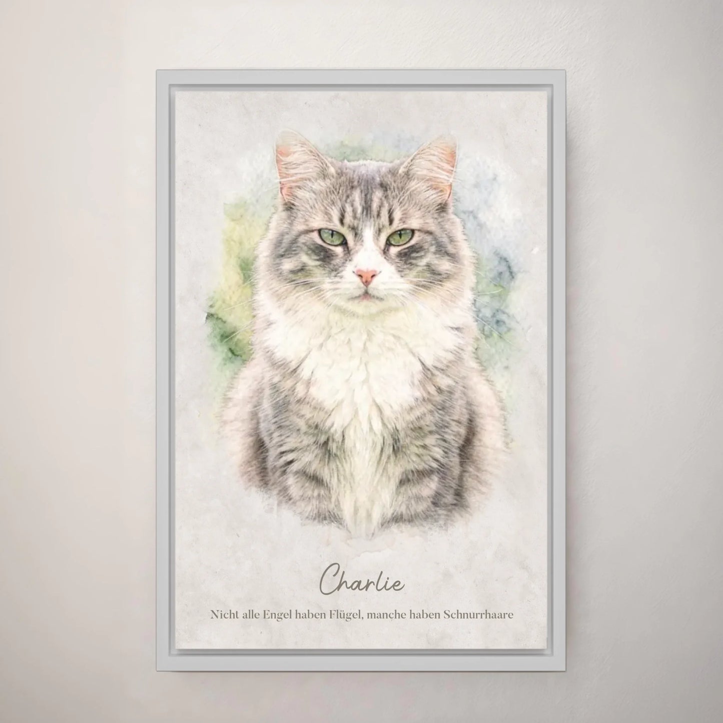 Personalized canvas - Your cat as a work of art
