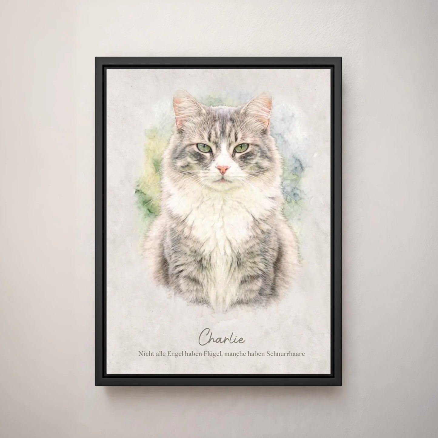 Personalized canvas - Your cat as a work of art