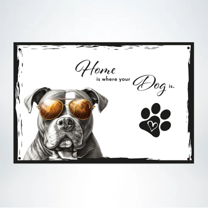 Hundeschild Personalisiert